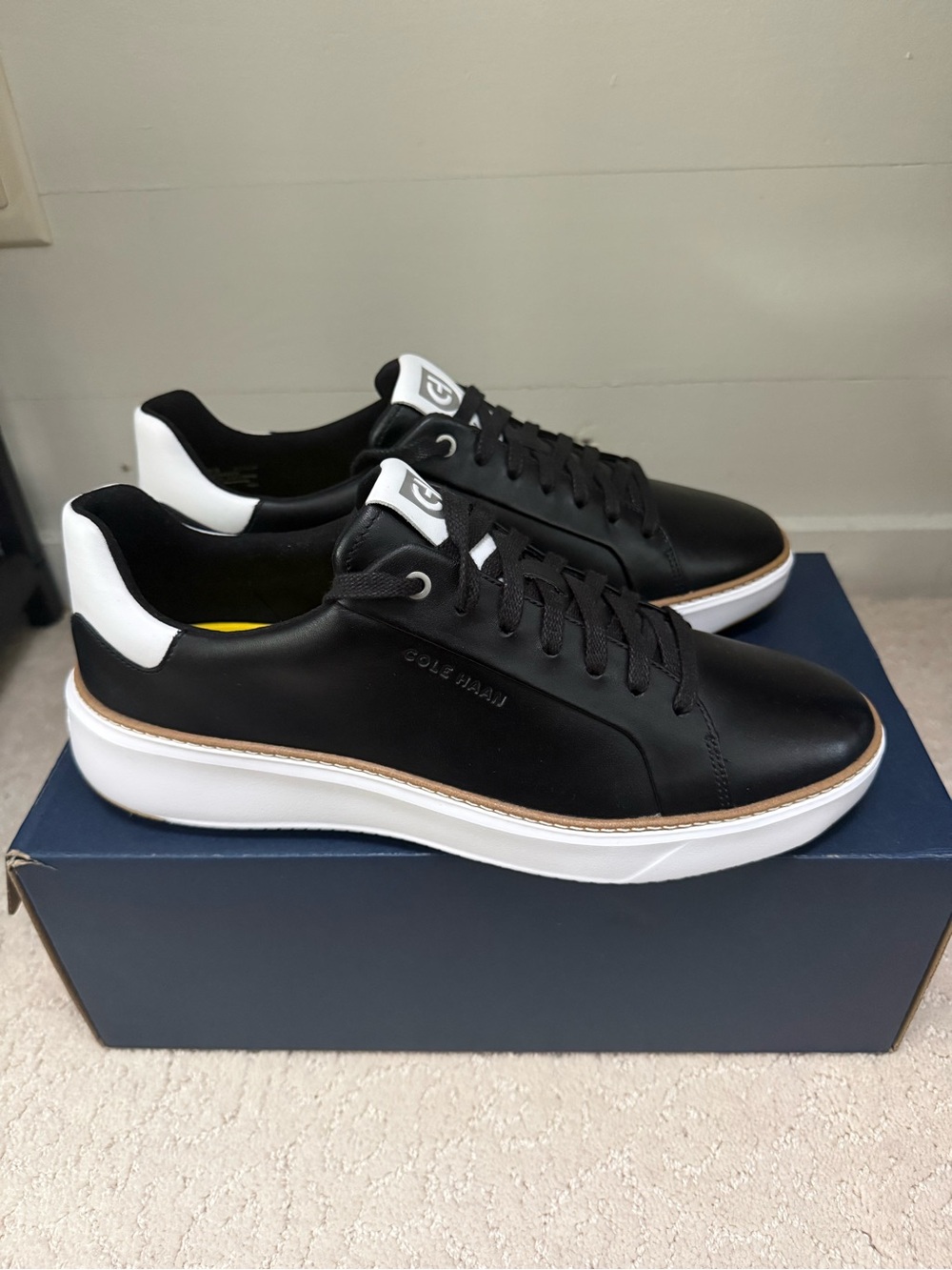 Cole Haan Men’s GrandPro Topspin Black- Brand New